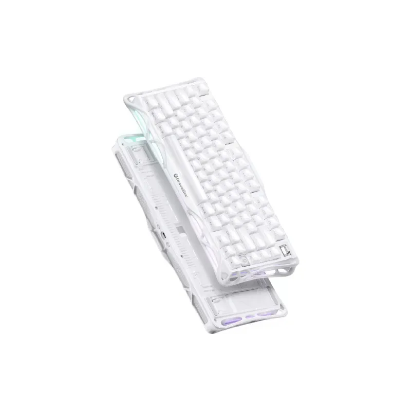 لوحة المفاتيح الميكانيكية GravaStar Mercury K1, Opaline White (GSK1_WHT)