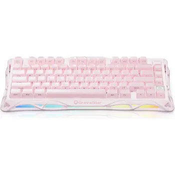 Μηχανικό πληκτρολόγιο GravaStar Mercury K1, Sakura Pink (GSK1_P_PNK)