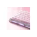 Механична клавиатура GravaStar Mercury K1, Sakura Pink (GSK1_P_PNK)