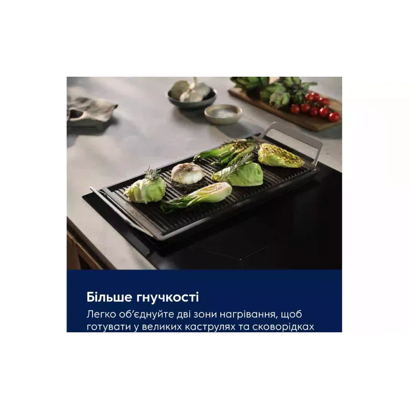 Варильна поверхня Electrolux (EIV63449CT), індукційна, 60 см, Matte Black