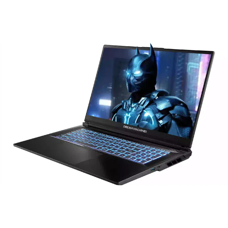 Ноутбук Dream Machines 17.3" QHD/IPS 32Gb/1Tb/i9-14900HX/RTX 5070-8/DOS Black (RG5070-17UA27)