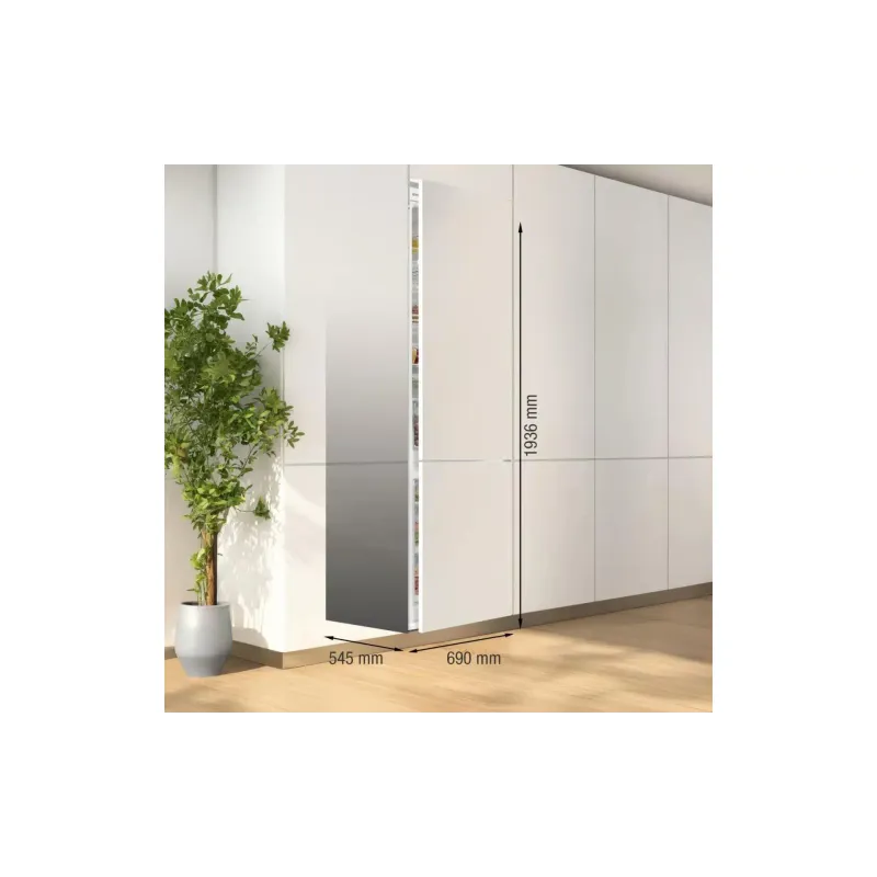 ثلاجة مدمجة Gorenje, White (NRKI619D61WFE)