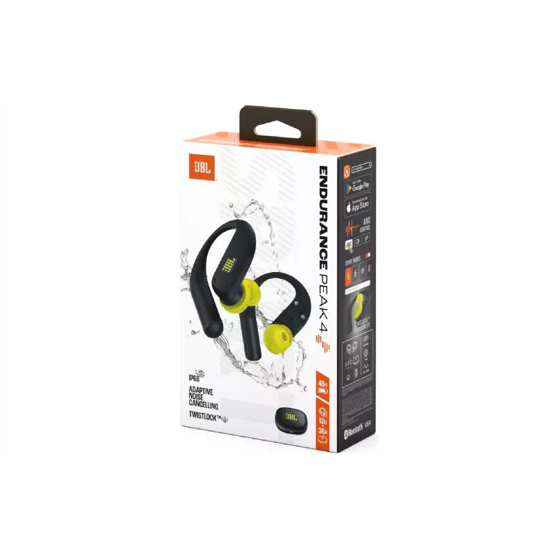 TWS слушалки JBL, Black (JBLENDUPEAK4BLKL)