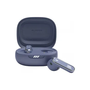 سماعات أذن لاسلكية حقيقية JBL Live Flex, Blue (JBLLIVEFLEXBLU)