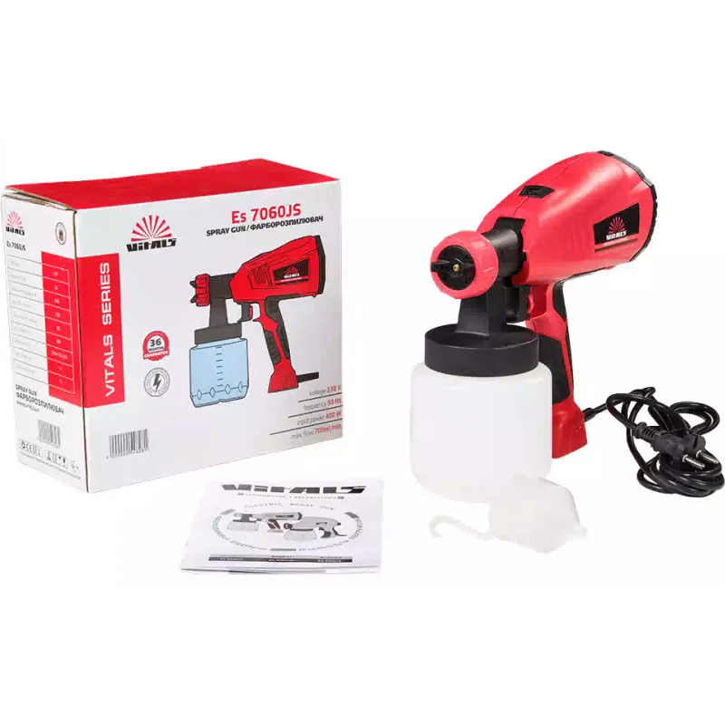 Pulverizador de pintura Vitals Es 7060JS (54828R)