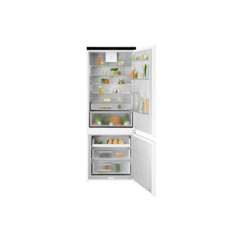 Built-in refrigerator Electrolux (ENA7TE75S), 284/87 l, White