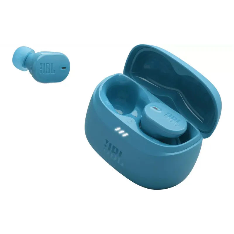 سماعات أذن لاسلكية حقيقية JBL Tune Buds 2, Light Blue (JBLTBUDS2TQE)