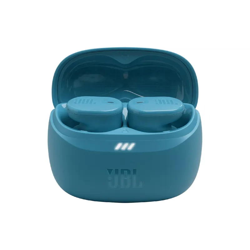 سماعات أذن لاسلكية حقيقية JBL Tune Buds 2, Light Blue (JBLTBUDS2TQE)
