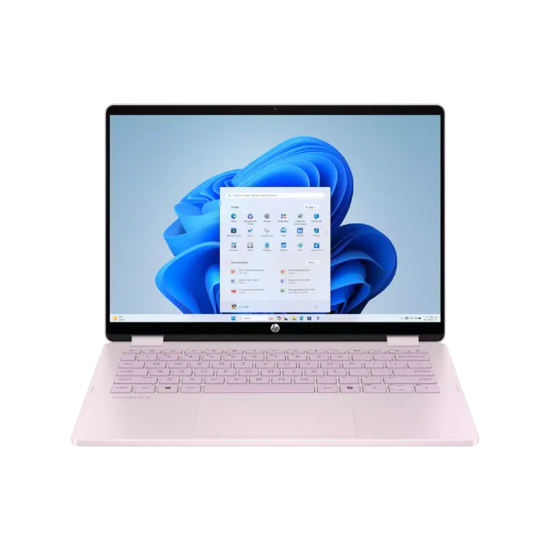 Laptop HP OmniBook 5 Flip 14" WUXGA 2K 16Gb/512Gb/C5-120U/HD/DOS/BL Powder Pink 14-fp0040ua (D8ZB8EA)