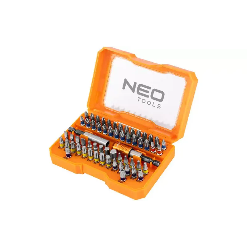 مجموعة من القطع والمثاقب Neo Tools (56-600)