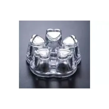 Teapot stand with candle Ardesto (AR1900GBB), 14 x 4.8 cm, Transparent