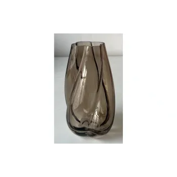 Vase Ardesto Noemi (AR3830), 11 x 10 x 18.5 cm, Brown