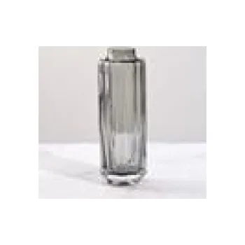 Vase Ardesto Ottavia (AR3848), 7 x 20.5 cm, Grey