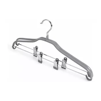 Cabide com prendedores para calças Ardesto, Grey (ARHC2802GC)