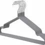 Вешалка для одежды Ardesto, 40.5 см, металл/ПВХ, 10 шт (ARHC2810G)