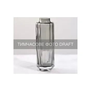 Vase Ardesto Ottavia (AR3848), 7 x 20.5 cm, Grey