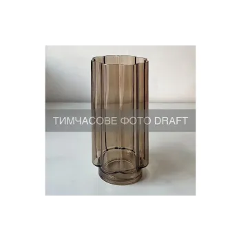 Vase Ardesto Mirella (AR3834), 15 x 30 cm, Brown