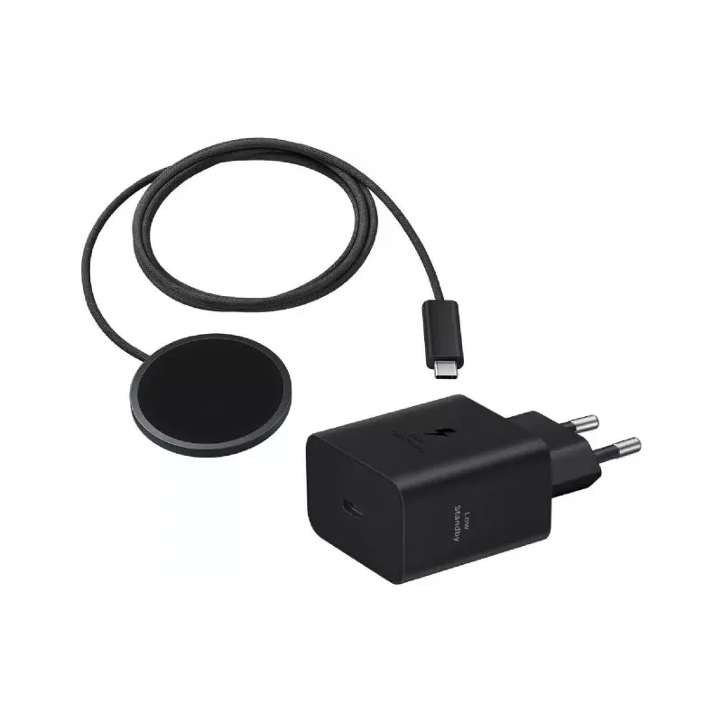 Зарядний пристрій Samsung Magnetic Wireless (EP-P2900TBEGWW), бездротове, 25 Вт, Dark Grey