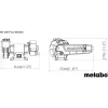 Машина за заточване и шлифоване Metabo DS 125 M (604220000)
