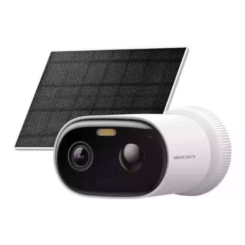 Câmera de vídeo em rede + painel solar Mercusys (MC410KIT)
