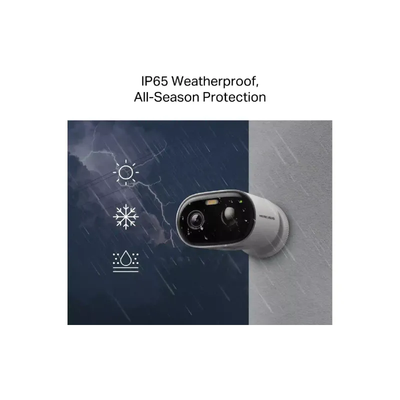 Câmera de vídeo em rede + painel solar Mercusys (MC410KIT)