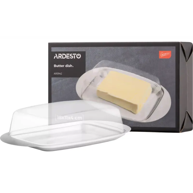 Lata de manteiga Ardesto Gemini, Transparent (AR0942)