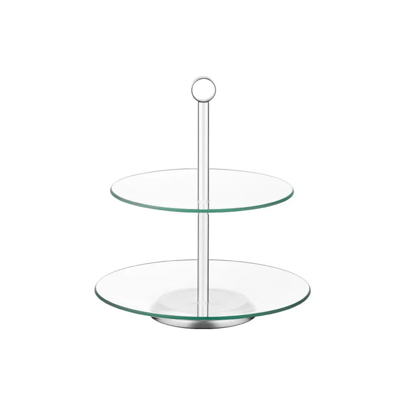 Prato de dois andares Ardesto Gemini, Transparent (AR0948)