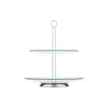 Prato de dois andares Ardesto Gemini, Transparent (AR0948)