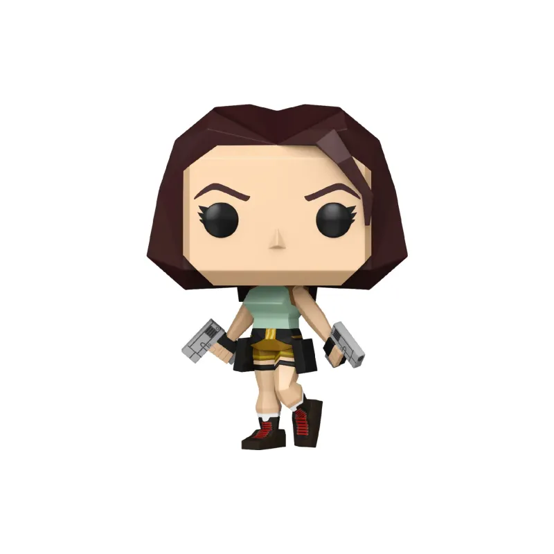 Figurilla Funko POP Games Tomb Raider Lara Croft Polygon (889698908412)