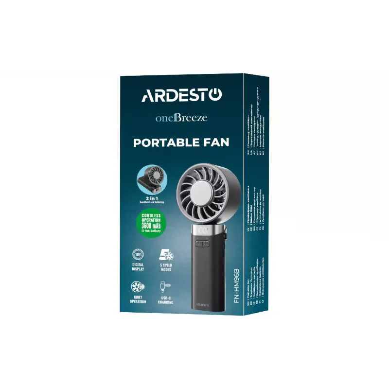 مروحة محمولة Ardesto OneBreeze (FN-HM96B)