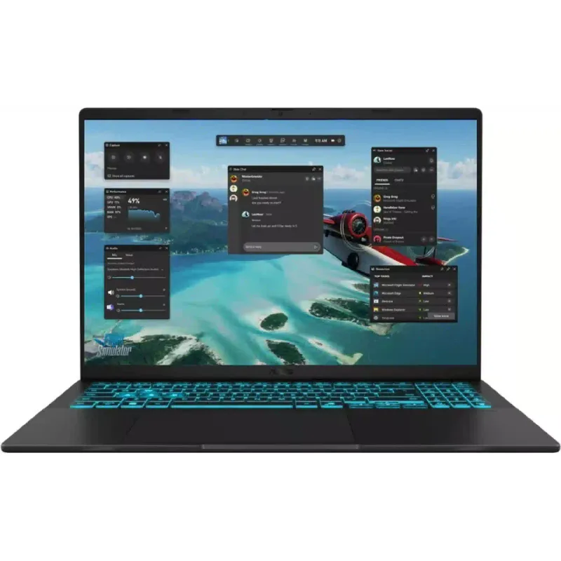 Laptop Asus Vivobook V16 V3607VH-TK124, Black (90NB16L1-M00AD0)