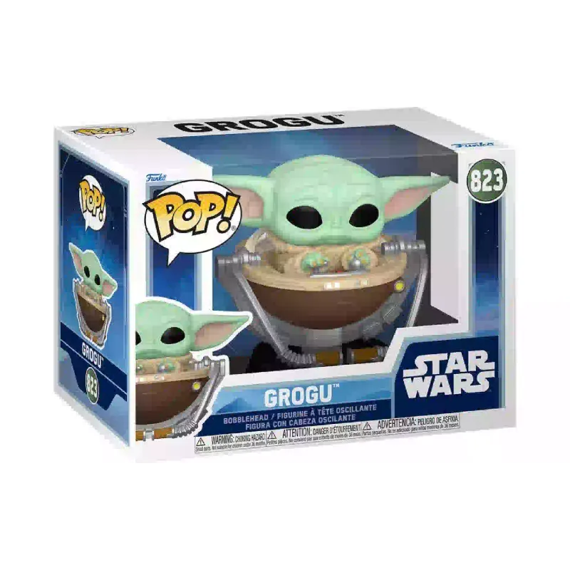 Фигурка Funko POP Star Wars Mandalorian & Grogu Grogu in Pram (889698904513)