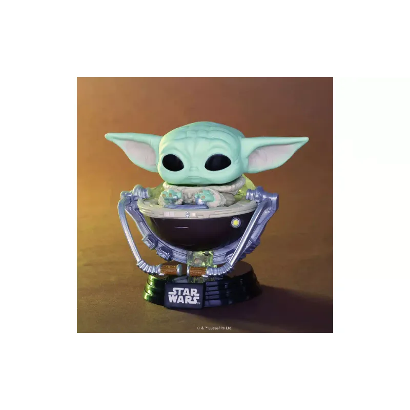 Фигурка Funko POP Star Wars Mandalorian & Grogu Grogu in Pram (889698904513)