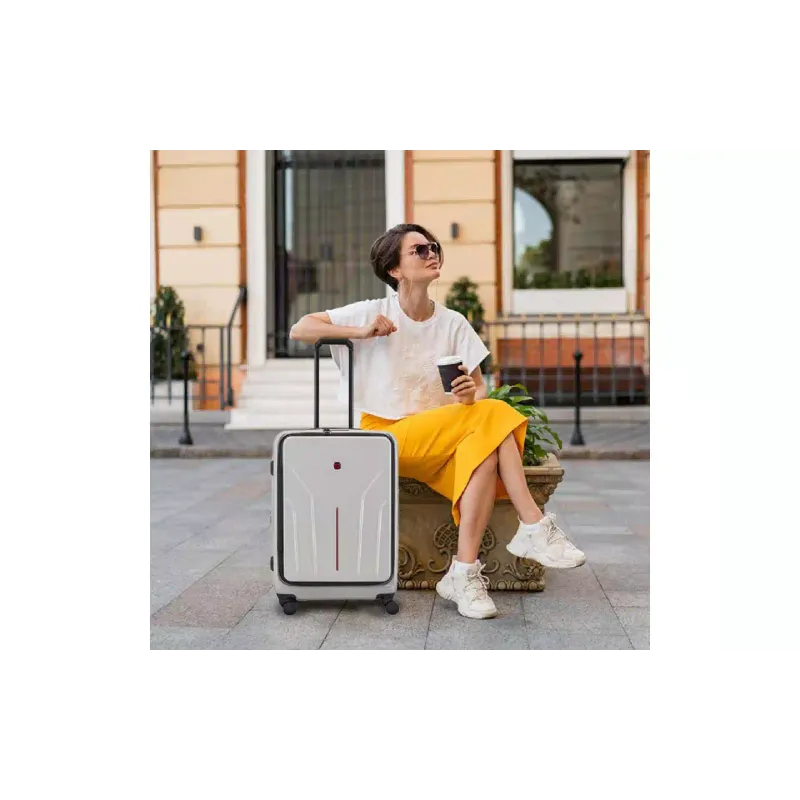 Βαλίτσα Wenger Amplix Hardside Carry-On, Silver (653324)