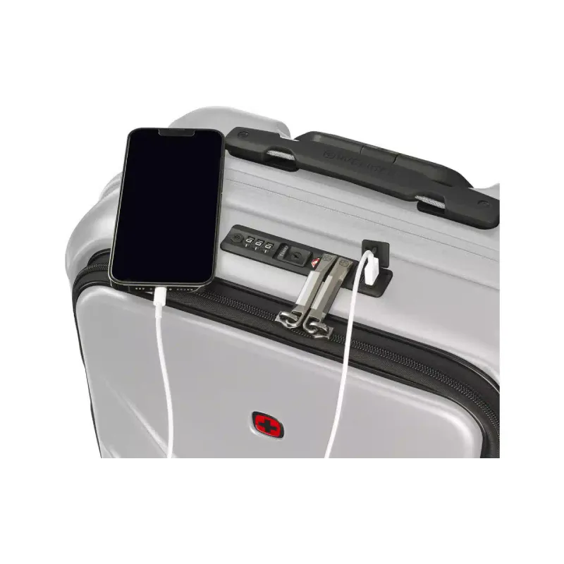 Βαλίτσα Wenger Amplix Hardside Carry-On, Silver (653324)