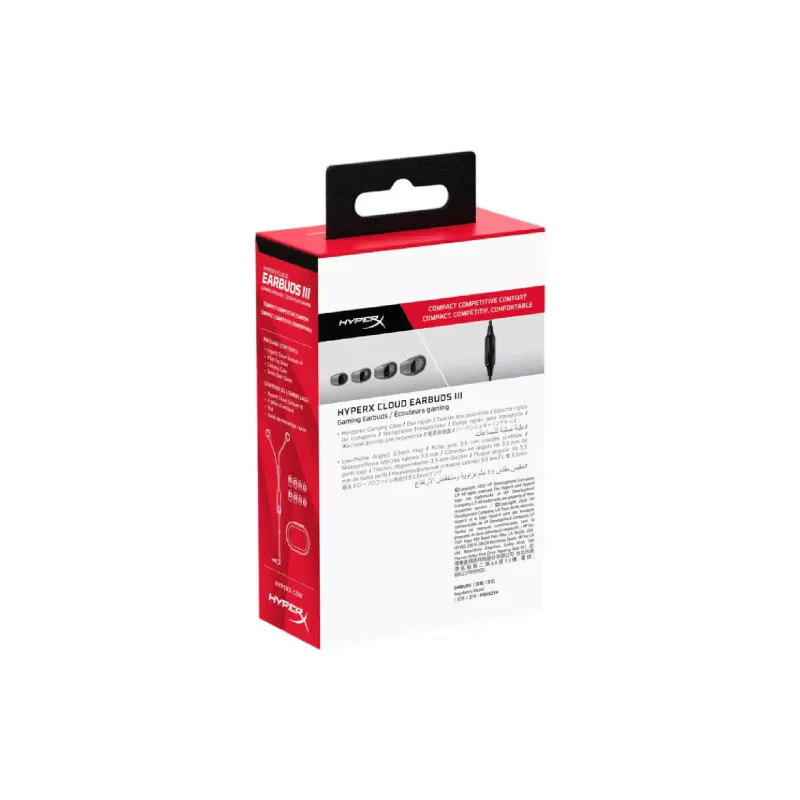 Гарнитура HyperX Cloud Earbuds III, 3.5 мм (BN7R9AA)