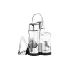 Conjunto de saleiro e pimenteiro em suporte Ardesto Gemini, Transparent (AR0937)