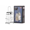 Salt and pepper set on a stand Ardesto Gemini (AR0941), Transparent