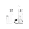 Salero y pimentero colocados sobre un soporte. Ardesto Gemini, Transparent (AR0940)