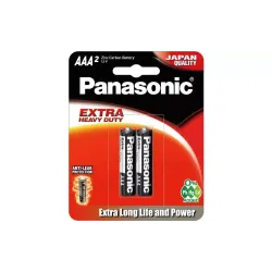 Батарейка Panasonic AAA/R3 (R03PT/2B), 2 шт