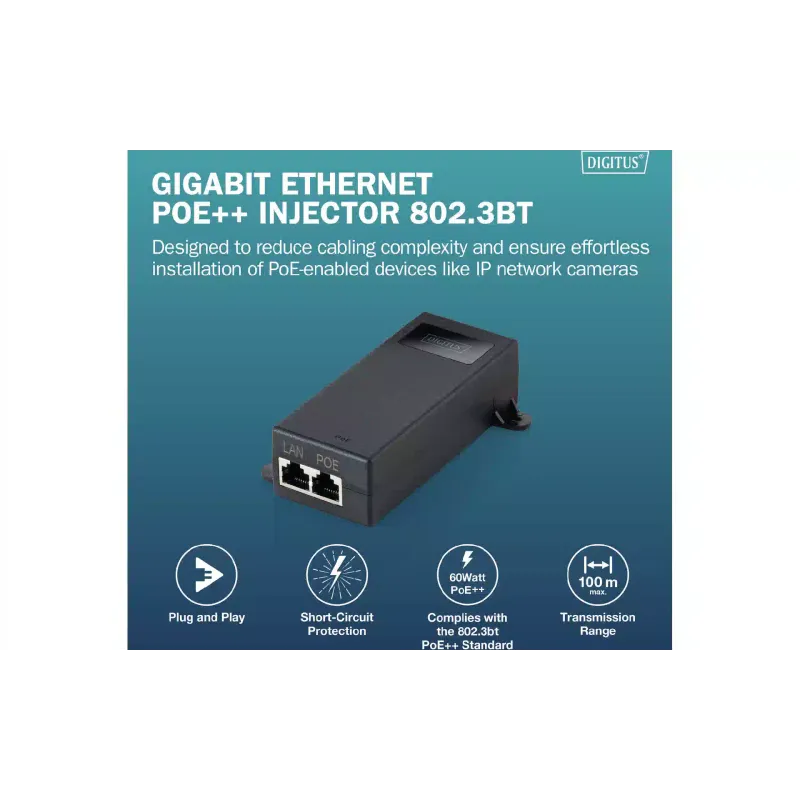 حاقن PoE Digitus (DN-95104-1)
