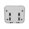 Soporte para cámara de vídeo IP con cable Ajax, White (000062334)