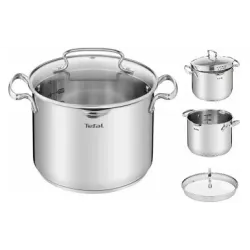 قدر مع غطاء Tefal Duetto+ (G7197956)