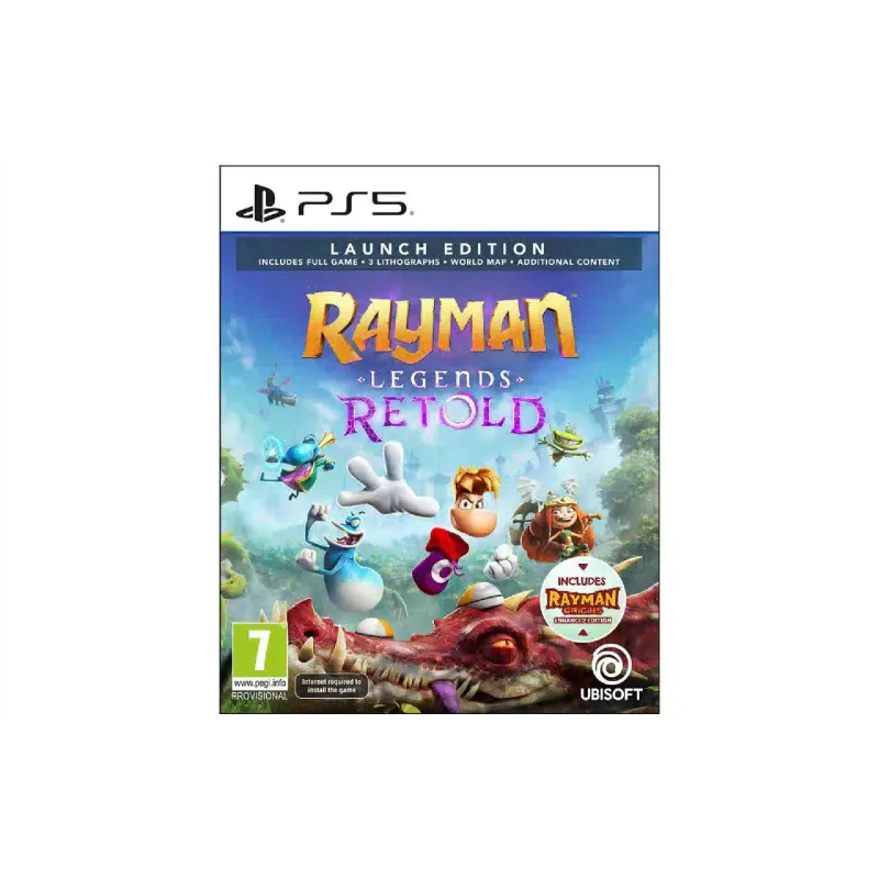 Juego Games Software Rayman Legends Retold Launch Edition (3307216313403)