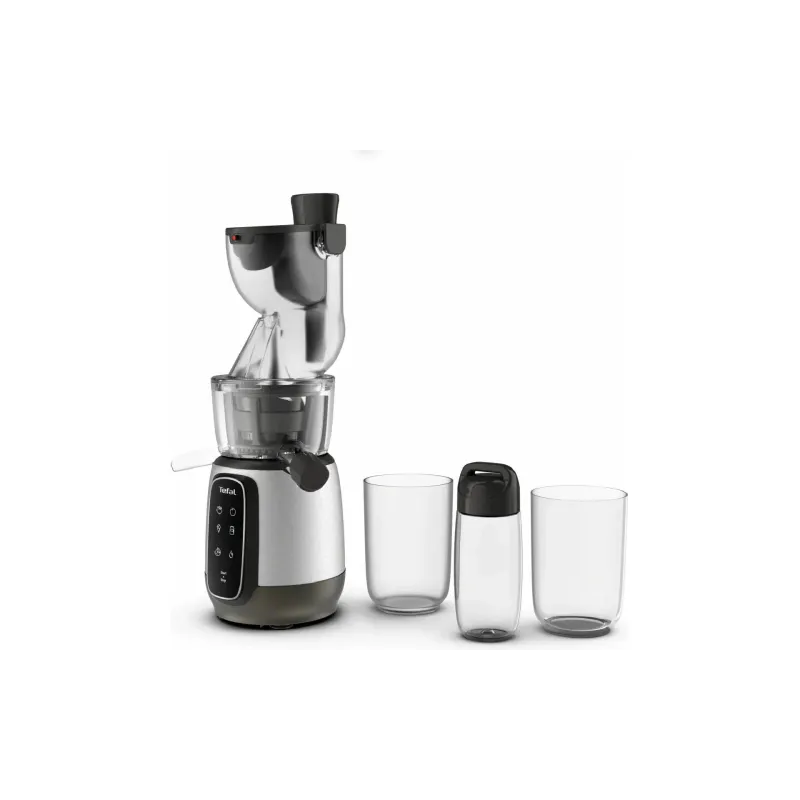 عصارة حلزونية Tefal Ultra Juice, Silver/Black (ZC605D38)