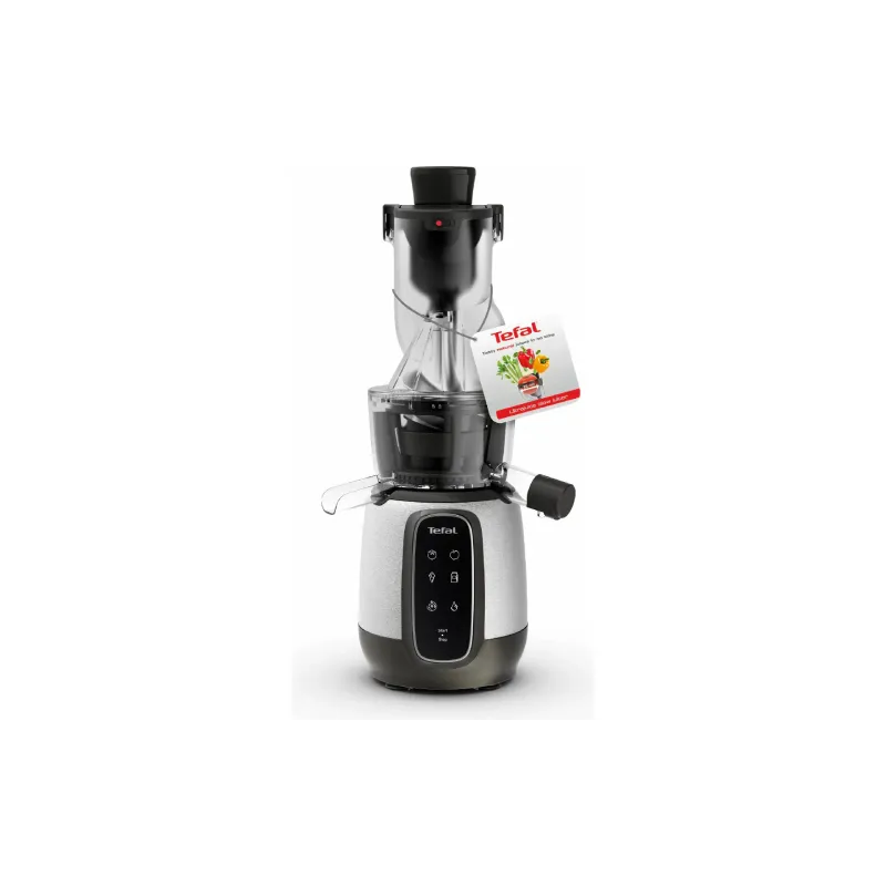 عصارة حلزونية Tefal Ultra Juice, Silver/Black (ZC605D38)