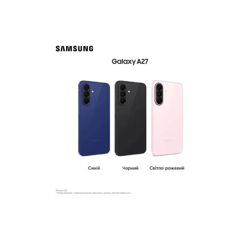الهاتف الذكي Samsung Galaxy A27 5G A276, Black (SM-A276BZKBEUC)