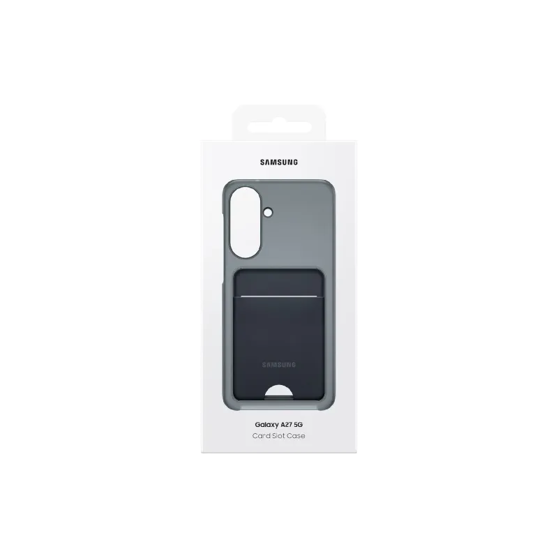جراب سامسونج جالاكسي A27 A276 Samsung Card Slot Case, Black (EF-OA276TBEGWW)