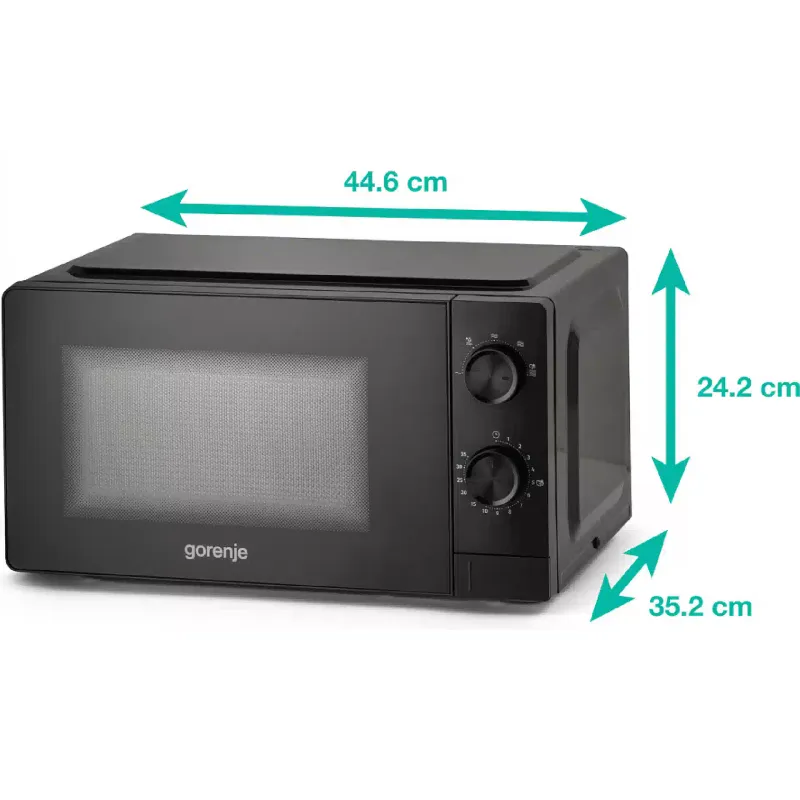 Микровълнова фурна Gorenje, Black (MO20CE1B5)