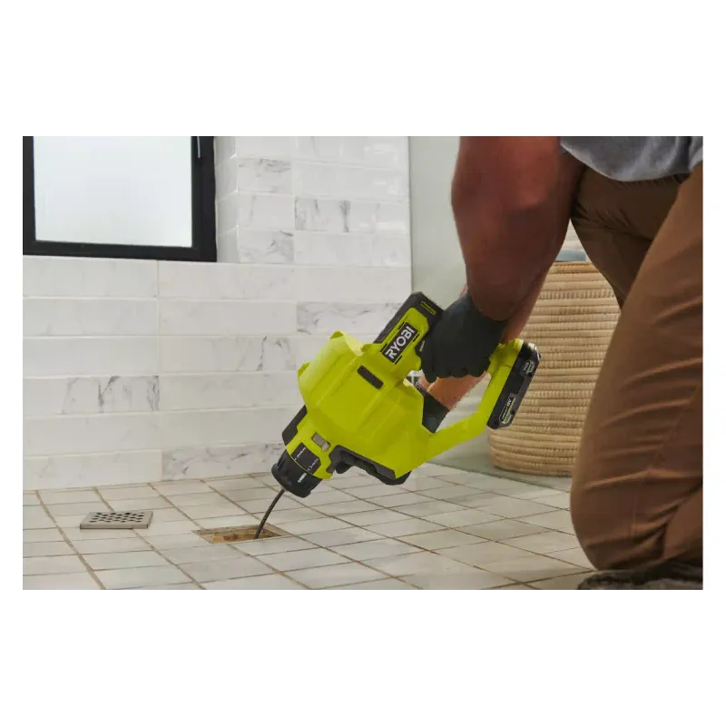 آلة تنظيف الأنابيب التي تعمل بالبطارية Ryobi (5133006416)